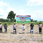 Polres Inhil Ikuti Zoom dan Laksanakan Penanaman Jagung Serentak Kuartal I 2026 di Tempuling