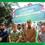 Bupati Inhu Hadiri Peluncuran Program 200 Jembatan Garuda oleh Presiden